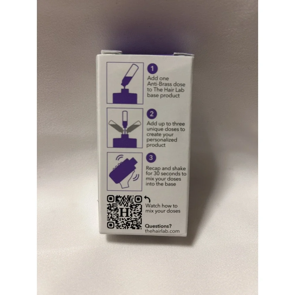 The Hair Lab Anti-Brass Dose Set with Violet Rice | Purple |‎ Blonde Hair